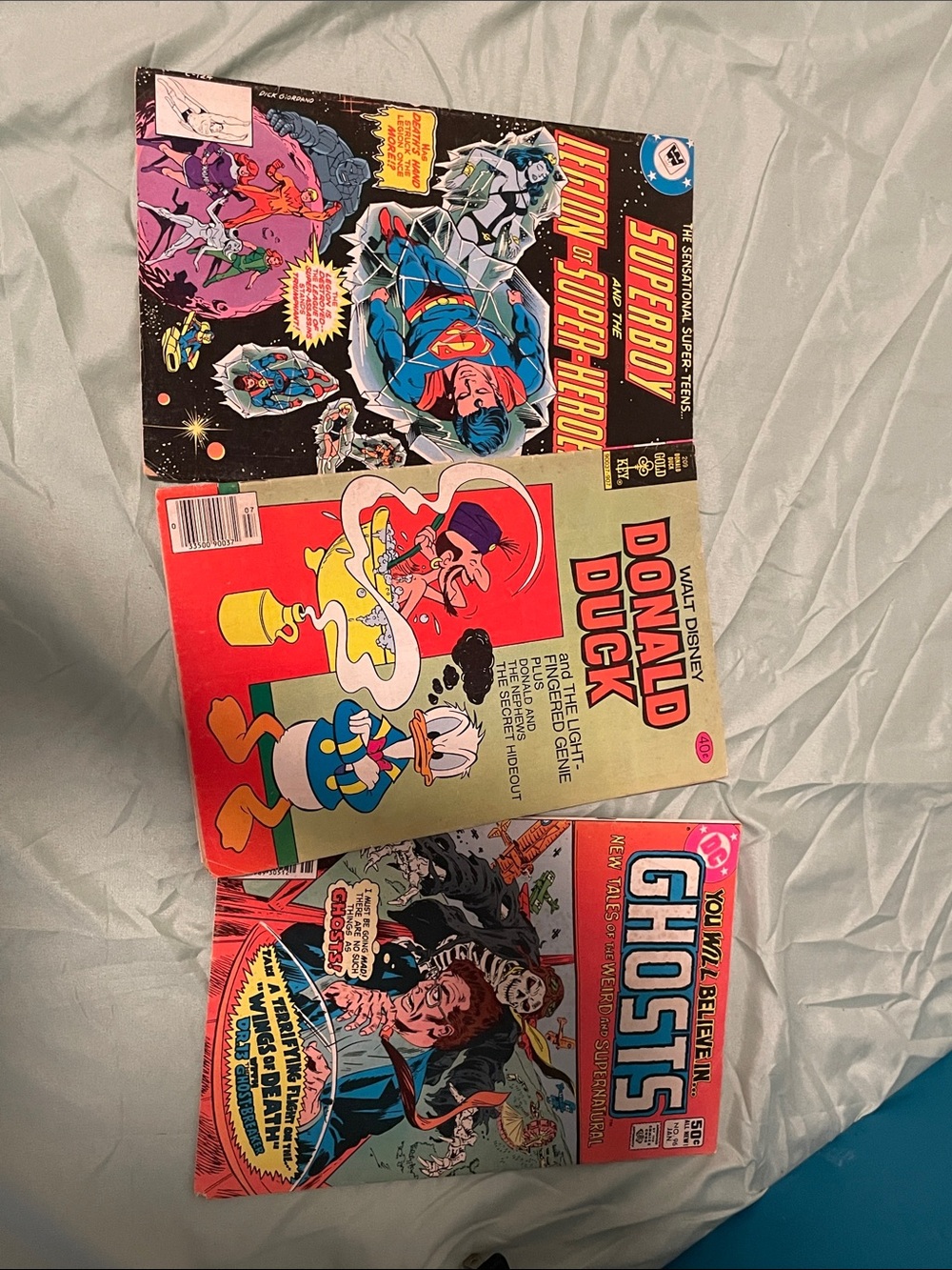 Vintage Donald Duck Comic & Assorted Comics - Colorful Covers